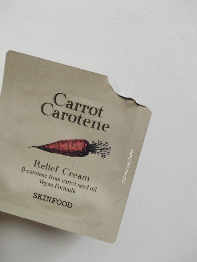 SKINFOOD Carrot Carotene Relief Cream review photo by Nishat
