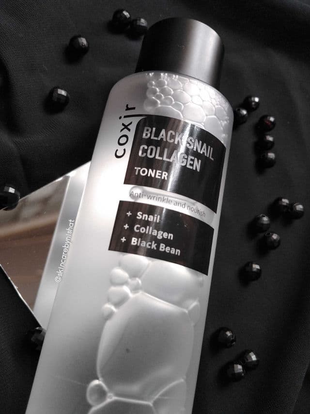 Coxir Black Snail Collagen Toner review photo by Nishat