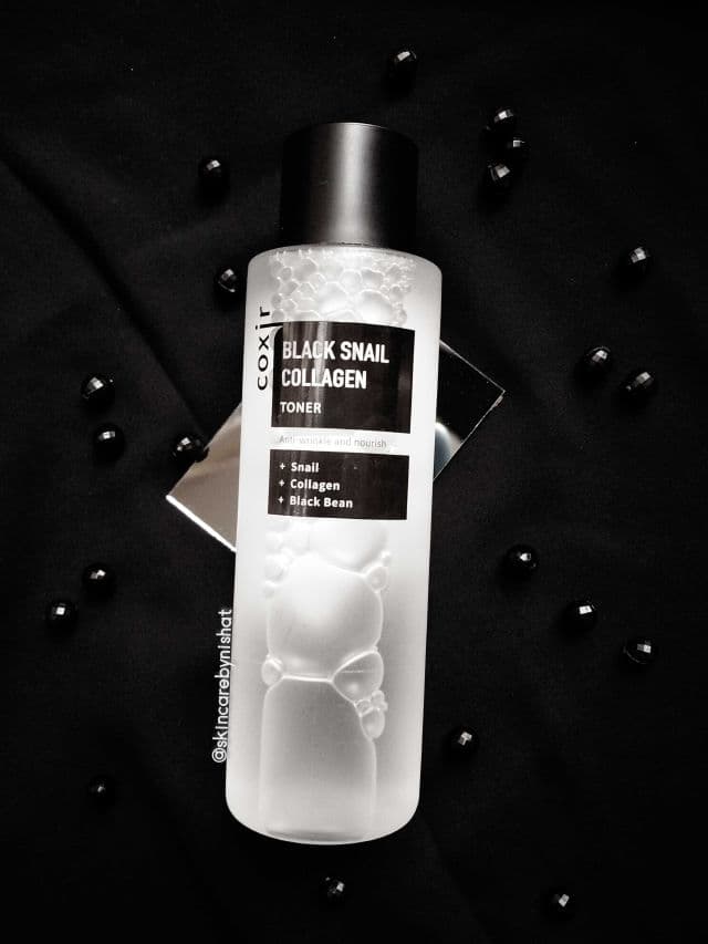 Coxir Black Snail Collagen Toner review photo by Nishat