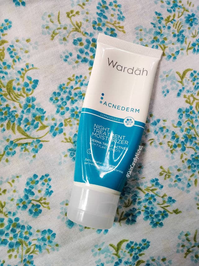 Wardah Acnederm Night Treatment Moisturizer review photo by Nishat