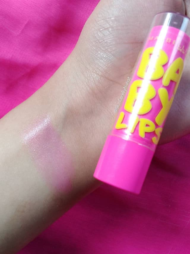Maybelline Baby Lips Lip Balm - Pink Punch review photo by Nishat