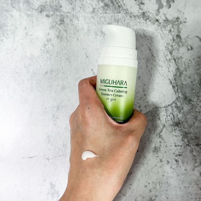 Miguhara Green Tea Calming Essence Cream - Origin review photo by eskinotes
