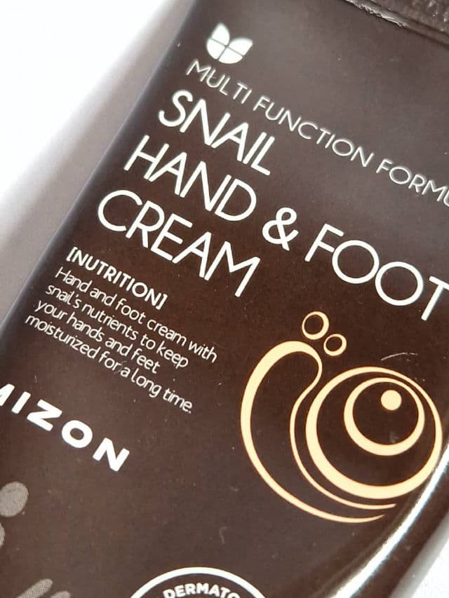 Mizon Snail Hand & Foot Cream review photo by AlexMashhh