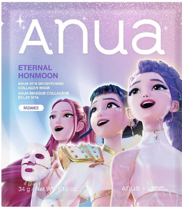 ANUA K-Pop Demon Hunters Vita Brightening Collagen Mask review photo by payma