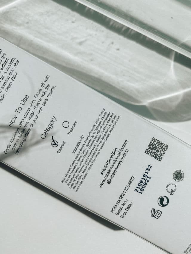 Nice To Meet You Hello, Clean Skin! Gel Cleanser review photo by celineysphn