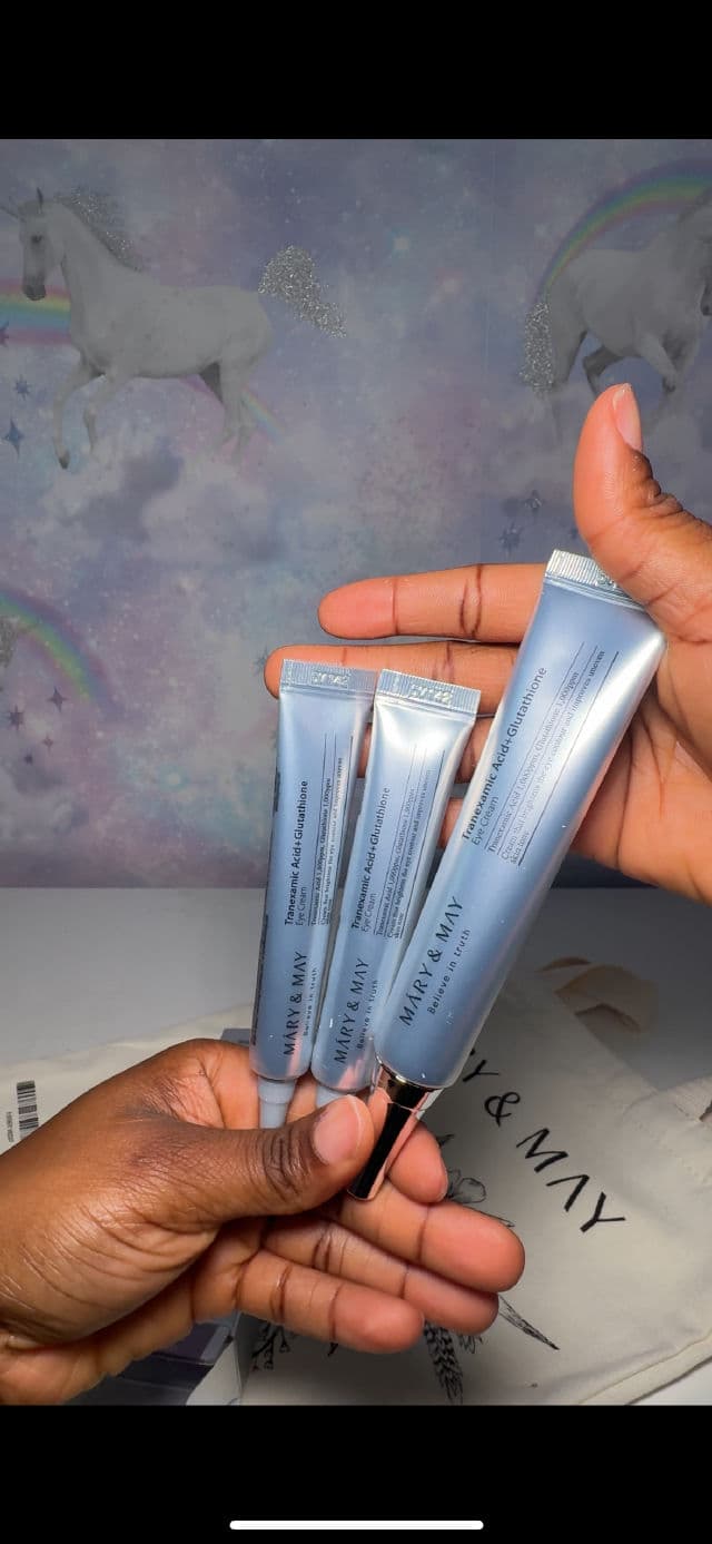 Mary&May Glutathione Eye Cream Kit review photo by Kehinde