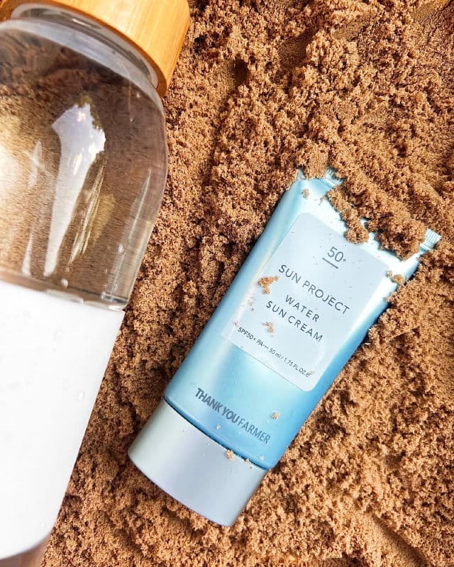 THANK YOU FARMER Sun Project Water Sun Cream SPF50+ PA+++ review photo by Pickykk
