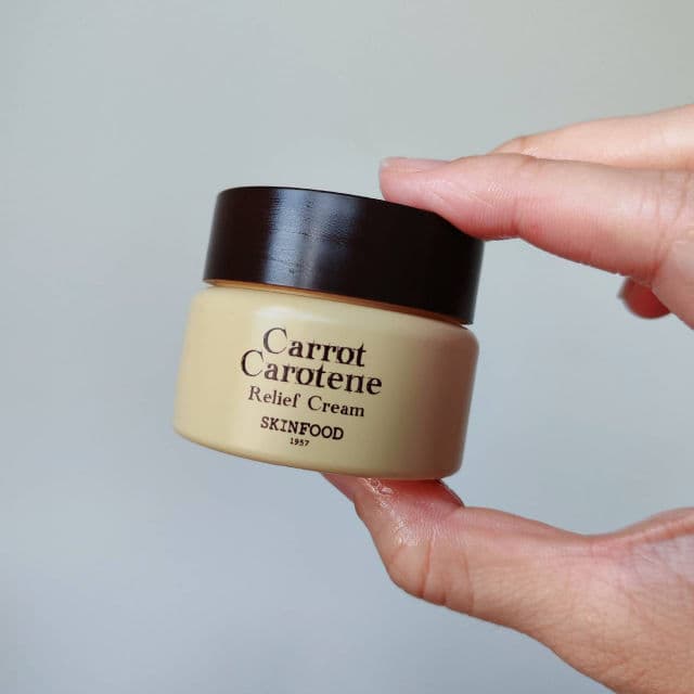 SKINFOOD Carrot Carotene Relief Cream review photo by kaoriskincarejournal