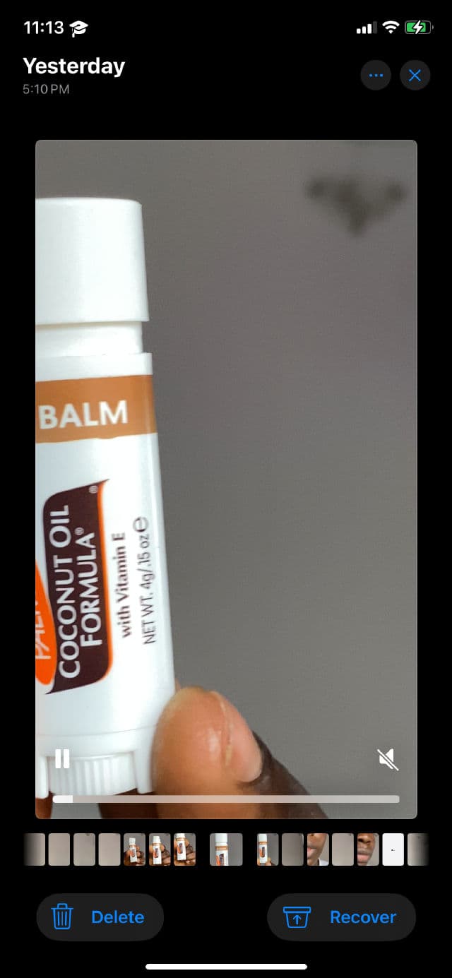 Palmer's Coconut Oil Lip Balm SPF15 review photo by oluwatoyosi