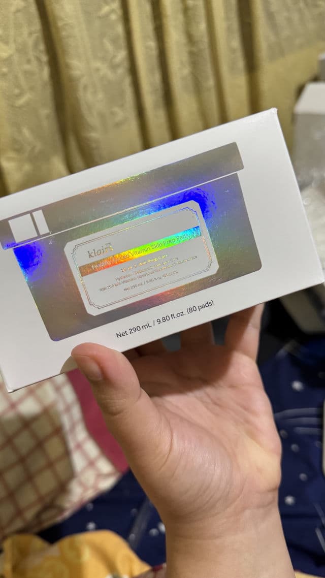 Dear, Klairs Freshly Juiced Vitamin Toner Pads review photo by mariugc