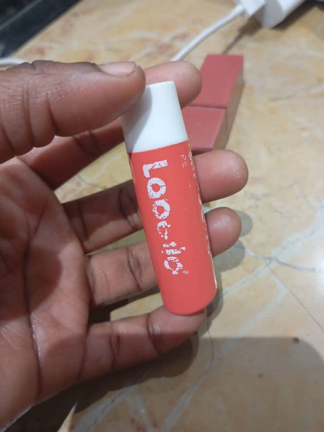 Labello Peach Shine Lip Balm	 review photo by Doinglifewithama