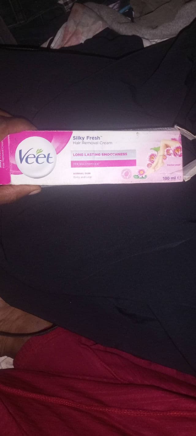 Veet Silky Fresh Hair Removal Cream for Sensitive Skin review photo by BigMira