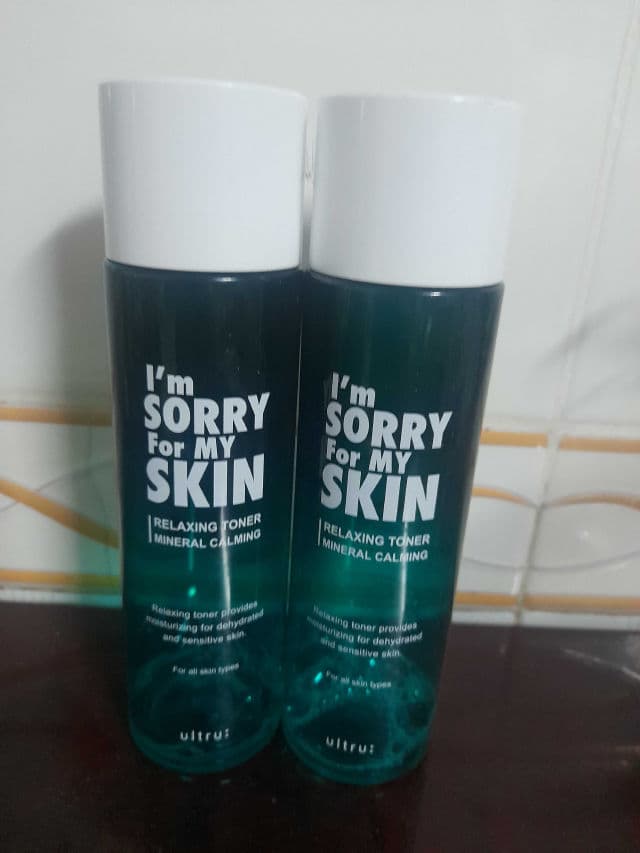 I'm Sorry For My Skin Relaxing Toner review photo by marusky