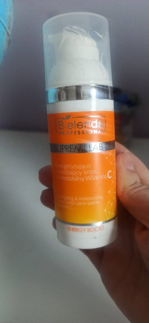 Bielenda Professional SupremeLab Energy Boost Krem Z Witaminą C review photo by PetitGirl