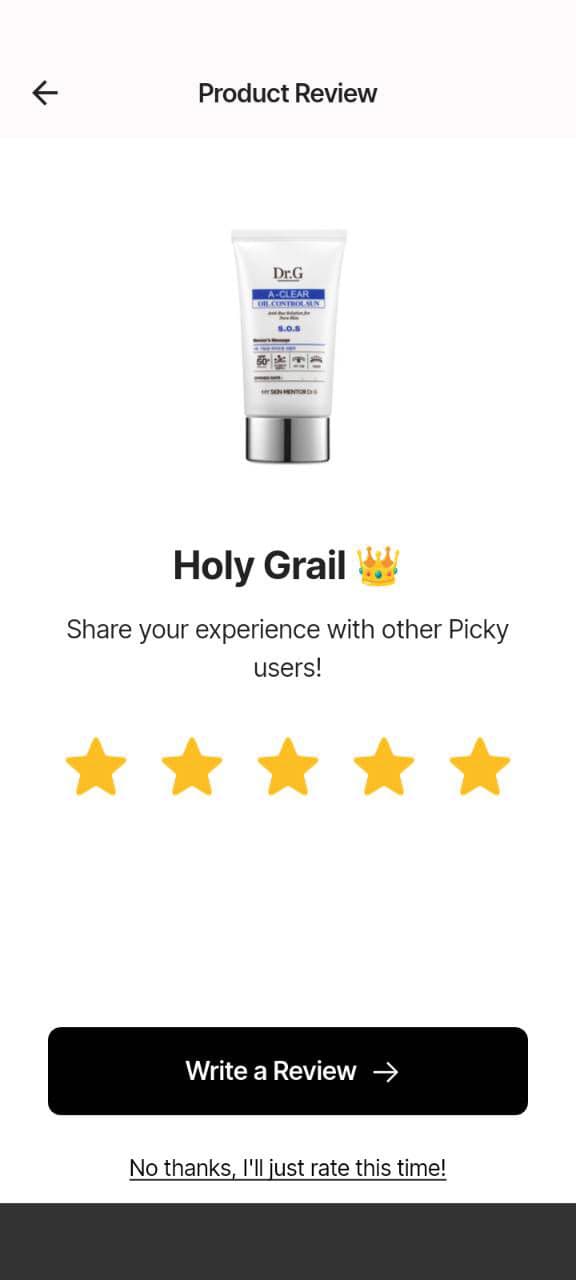 DR.G A-Clear Oil Control Sun Cream SPF50+ PA+++ review photo by Evelyndelacruz