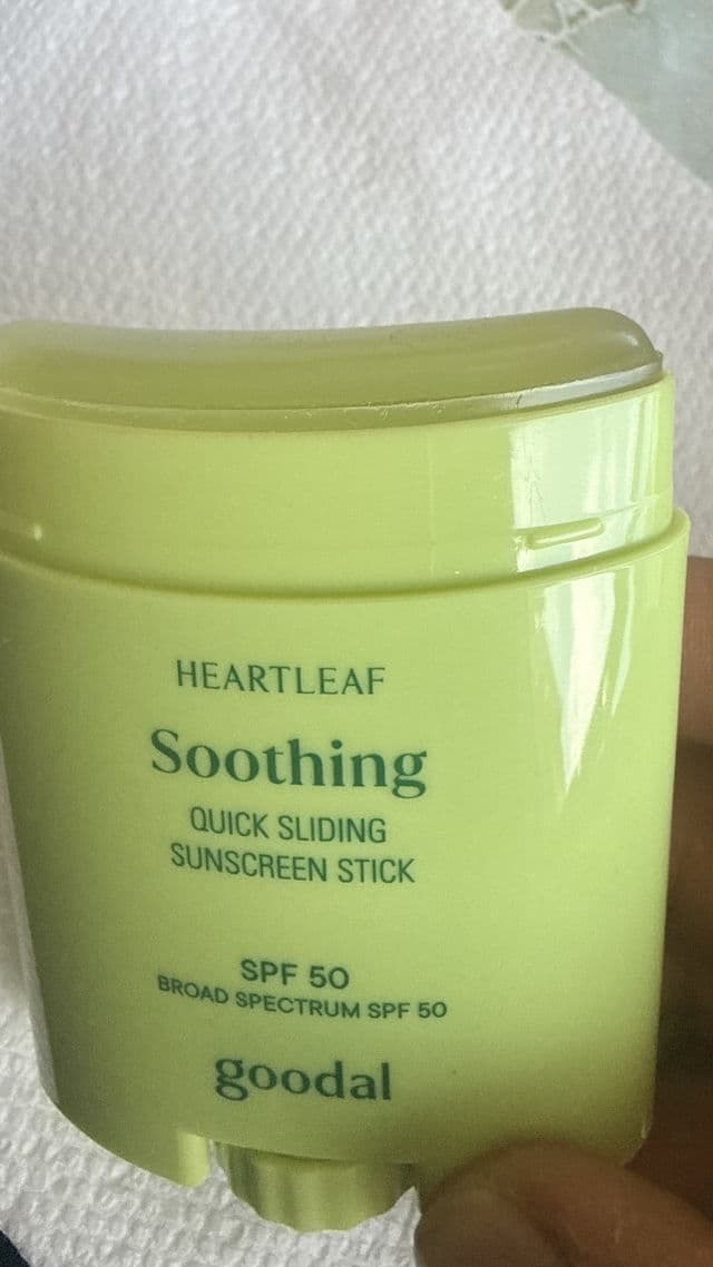 GOODAL Heartleaf Soothing Quick Sliding Sun Stick SPF 50+ PA++++ review photo by aneliberdeja