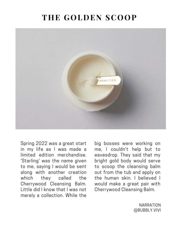 TATA GALTIER Cherrywood Cleansing Balm review photo by bubblyvivi