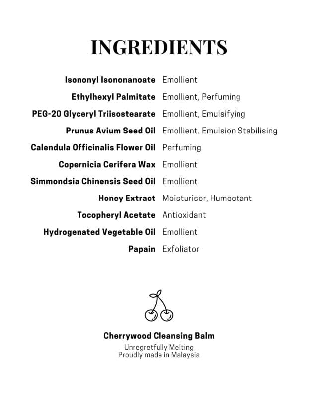 TATA GALTIER Cherrywood Cleansing Balm review photo by bubblyvivi