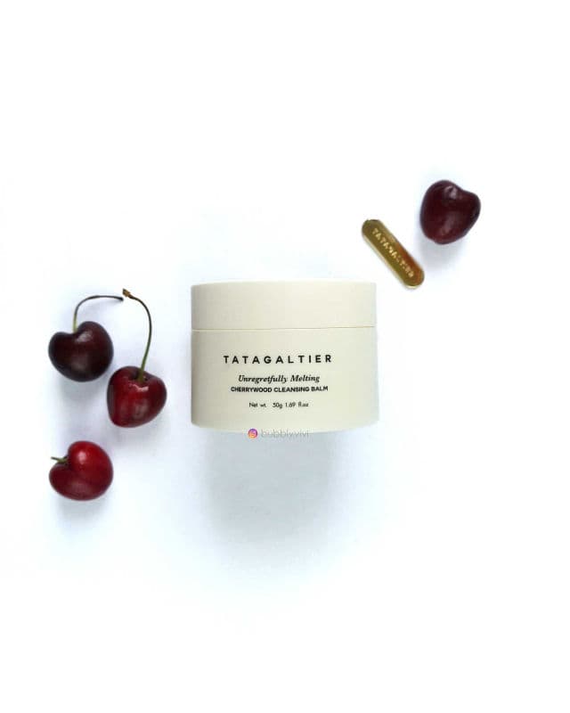 TATA GALTIER Cherrywood Cleansing Balm review photo by bubblyvivi