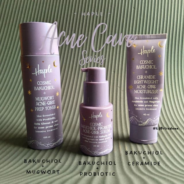 Haple Cosmic Bakuchiol + Probiotic Acne-Care Serum review photo by lforlinda