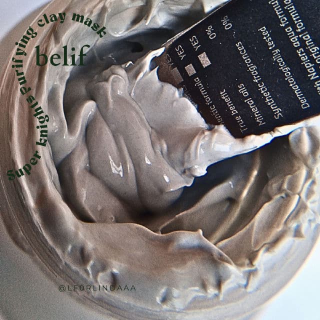 belif Super Knights Purifying Clay Mask review photo by lforlinda