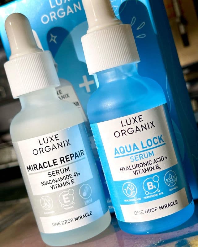 Luxe Organix Miracle Repair Serum Niacinamide 4% review photo by vvmskincare
