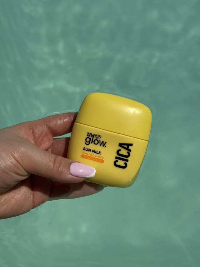 Gangnam Glow Cica Sun Milk review photo by Nina250