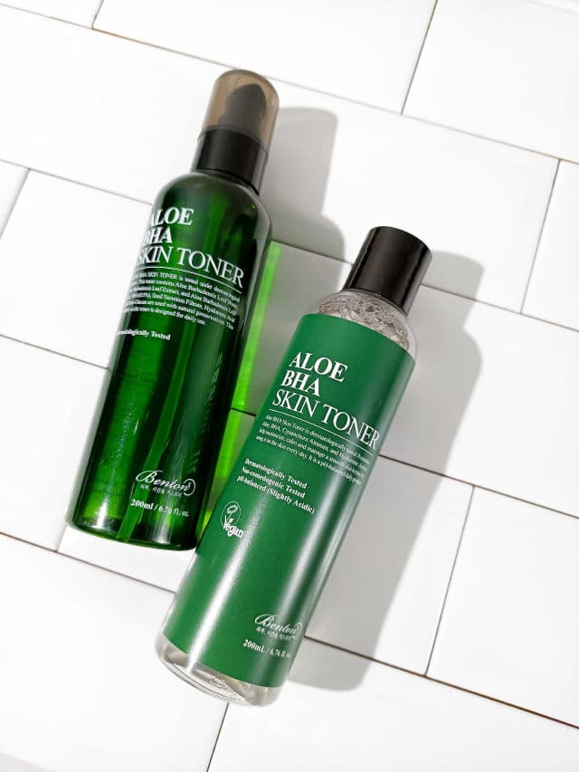 BENTON Aloe BHA Skin Toner review photo by skinxavior