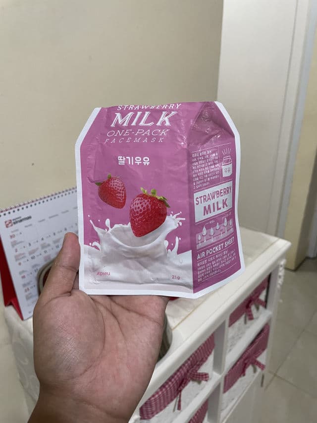 A'pieu Strawberry Milk One-Pack review photo by McnChizz