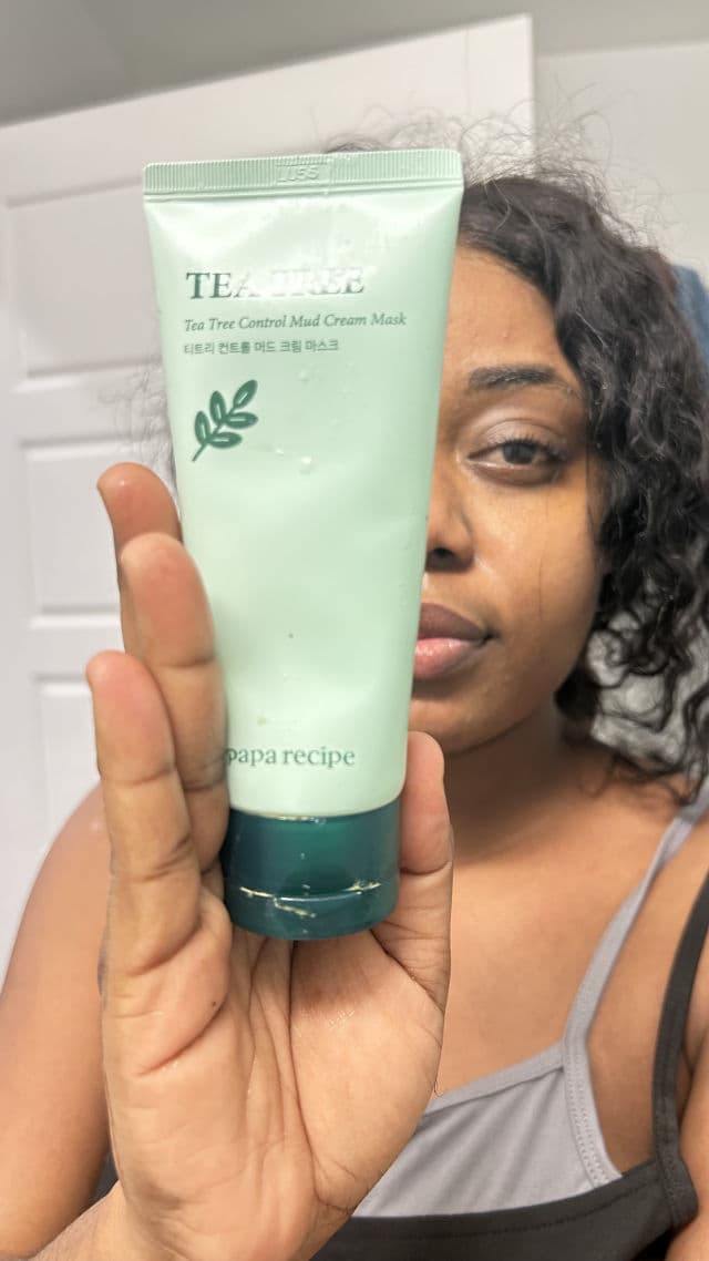 PAPA RECIPE Tea Tree Control Mud Cream Mask review photo by Widjina