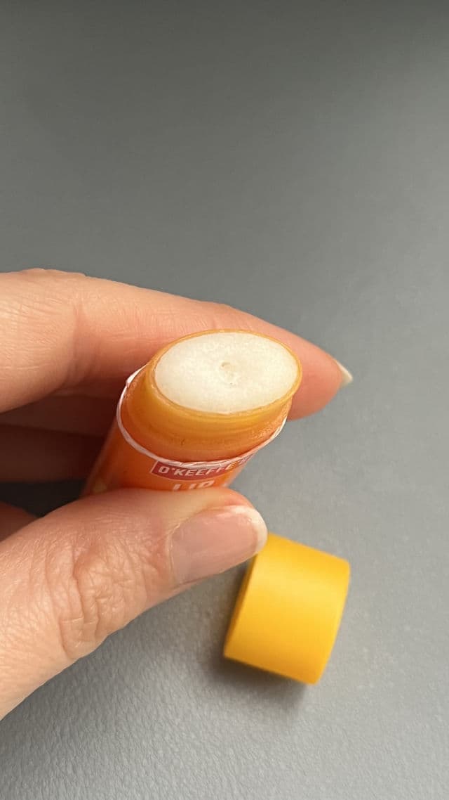O'Keeffe's Lip Repair Unscented Lip Balm review photo by byGlitterSC