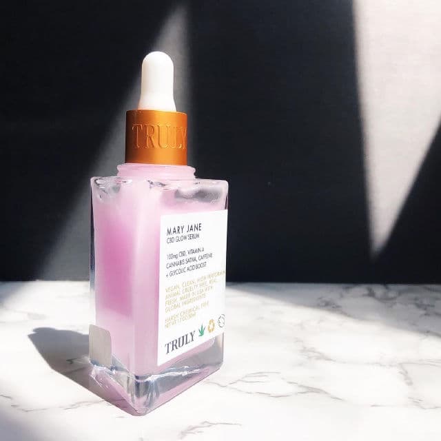 Truly Mary Jane CBD Glow Serum review photo by Beautywithhunnie