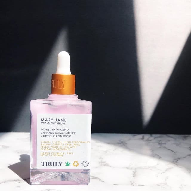 Truly Mary Jane CBD Glow Serum review photo by Beautywithhunnie