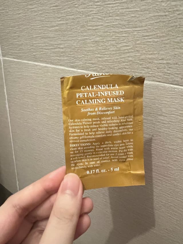 Kiehl's Calendula Petal-Infused Calming Mask review photo by happygracieee
