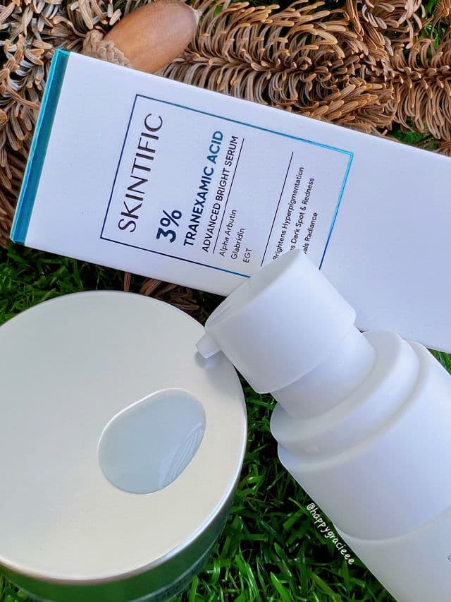 Skintific 3% Tranexamic Acid Advanced Bright Serum review photo by happygracieee