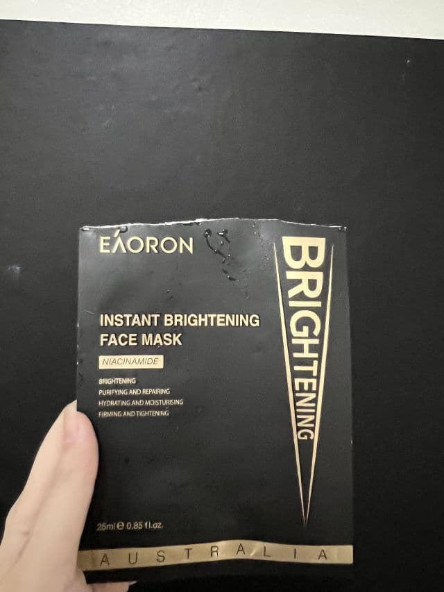 Eaoron Instant Brightening Face Mask  review photo by happygracieee