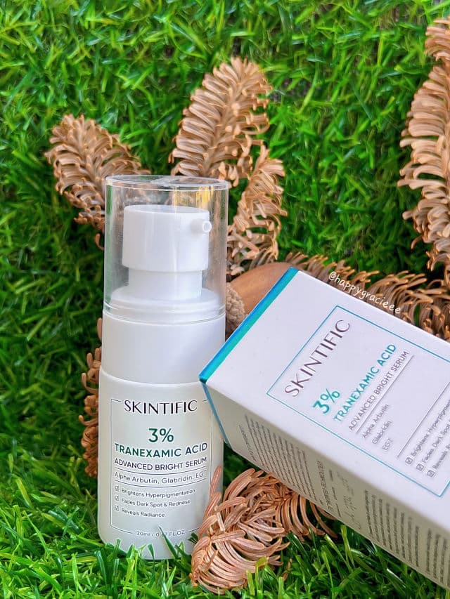 Skintific 3% Tranexamic Acid Advanced Bright Serum review photo by happygracieee