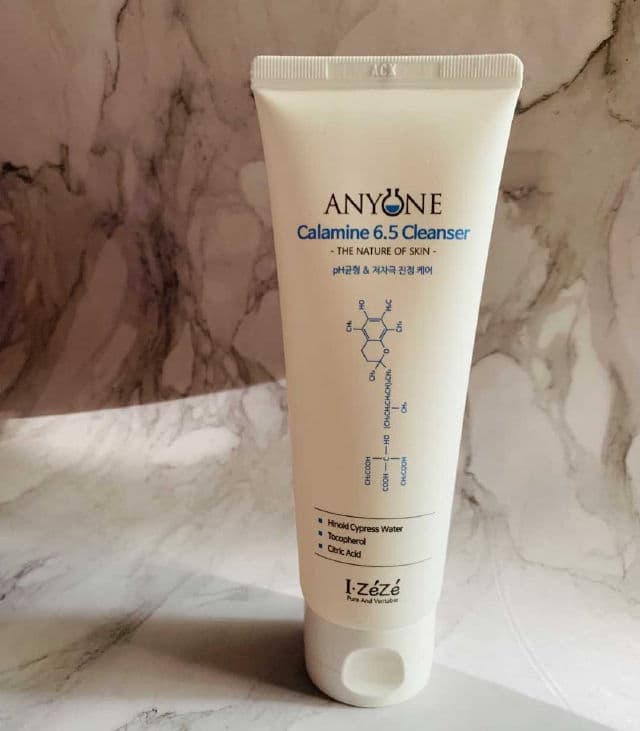 IZEZE Anyone Calamine 6.5 Cleanser review photo by happygracieee