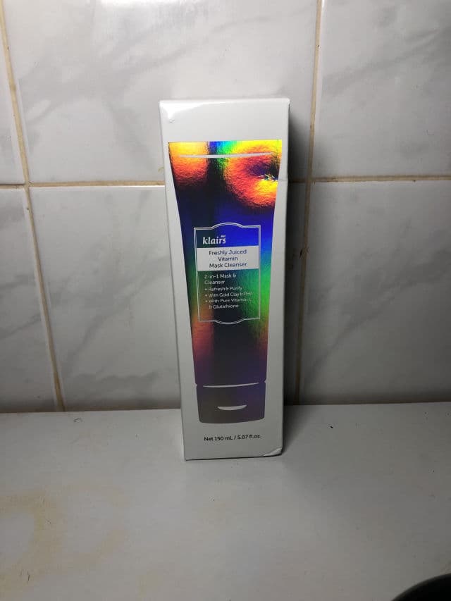 Dear, Klairs Freshly Juiced Vitamin Mask Cleanser review photo by Oshi