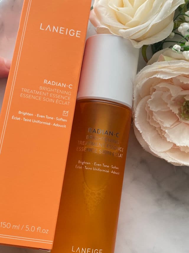 Laneige Radian-C Brightening Treatment Essence review photo by SkinlovesbySam