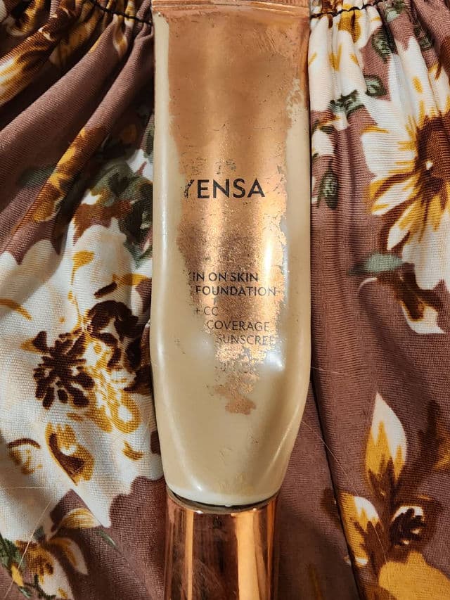 Yensa Skin on Skin BC Foundation SPF 40 review photo by crimsonxerox