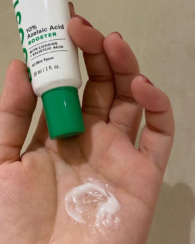 Paula's Choice 10% Azelaic Acid Booster review photo by SkincareUprising
