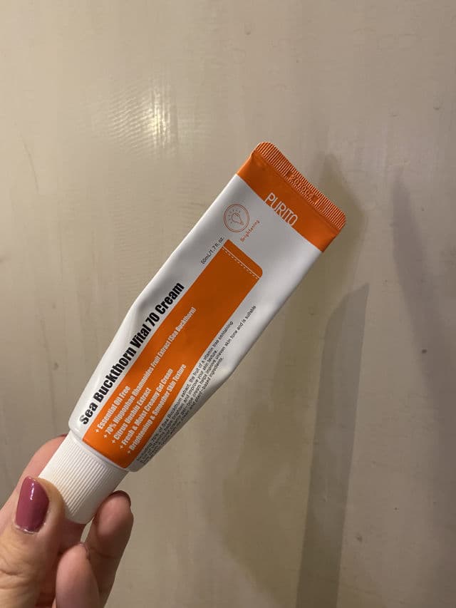 PURITO Sea Buckthorn Vital 70 Cream review photo by SkincareUprising