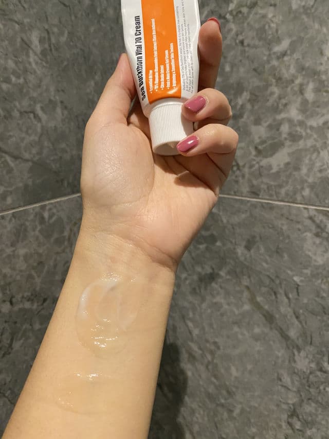 PURITO Sea Buckthorn Vital 70 Cream review photo by SkincareUprising