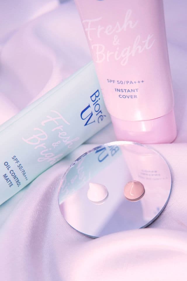Biore UV Fresh & Bright Instant Cover SPF 50+ PA+++ review photo by sapphirelf