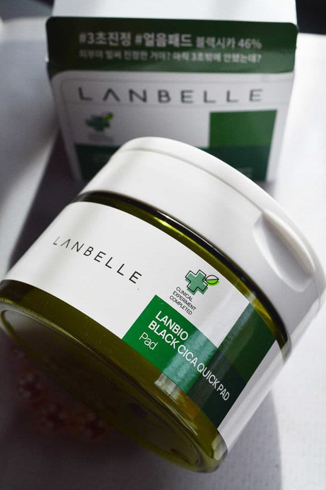 Lanbelle Lanbio Black Cica Quick Pads review photo by lunabellarina