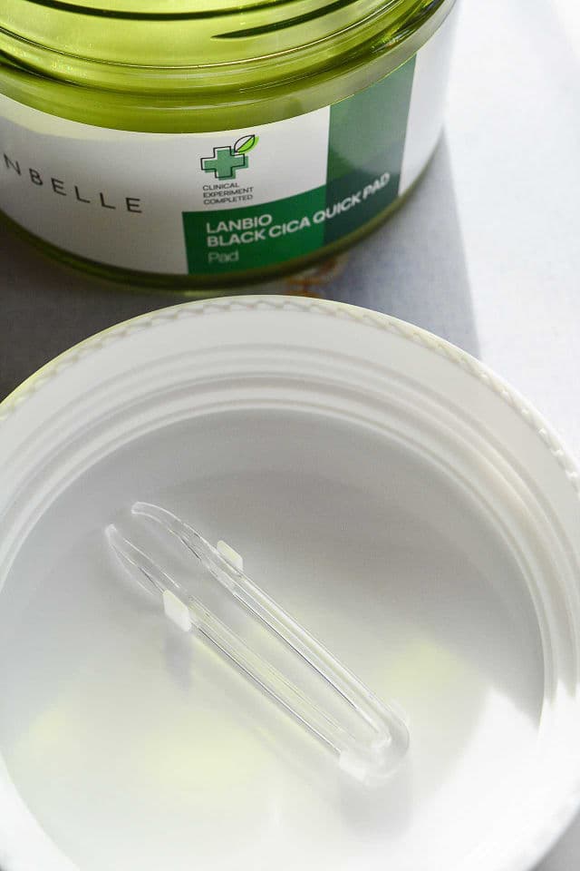 Lanbelle Lanbio Black Cica Quick Pads review photo by lunabellarina