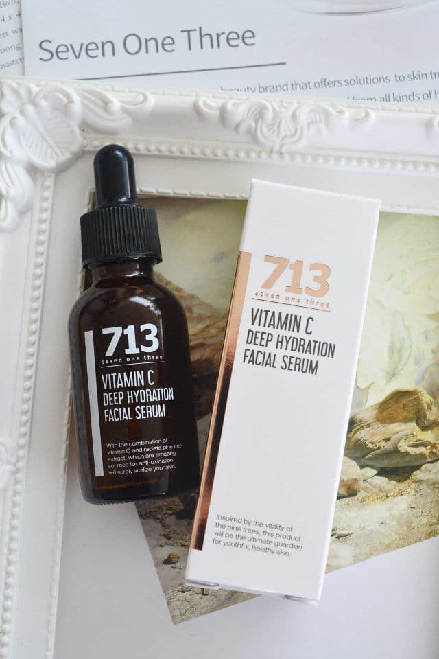 713 - seven one three Vitamin C Deep Hydration Facial Serum review photo by lunabellarina