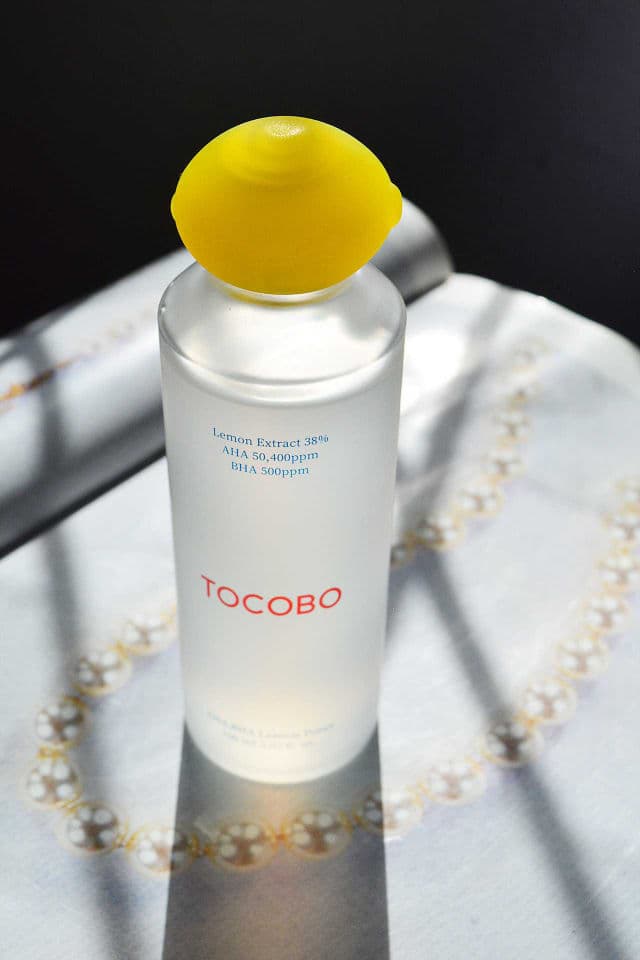 Tocobo AHA BHA Lemon Toner review photo by lunabellarina