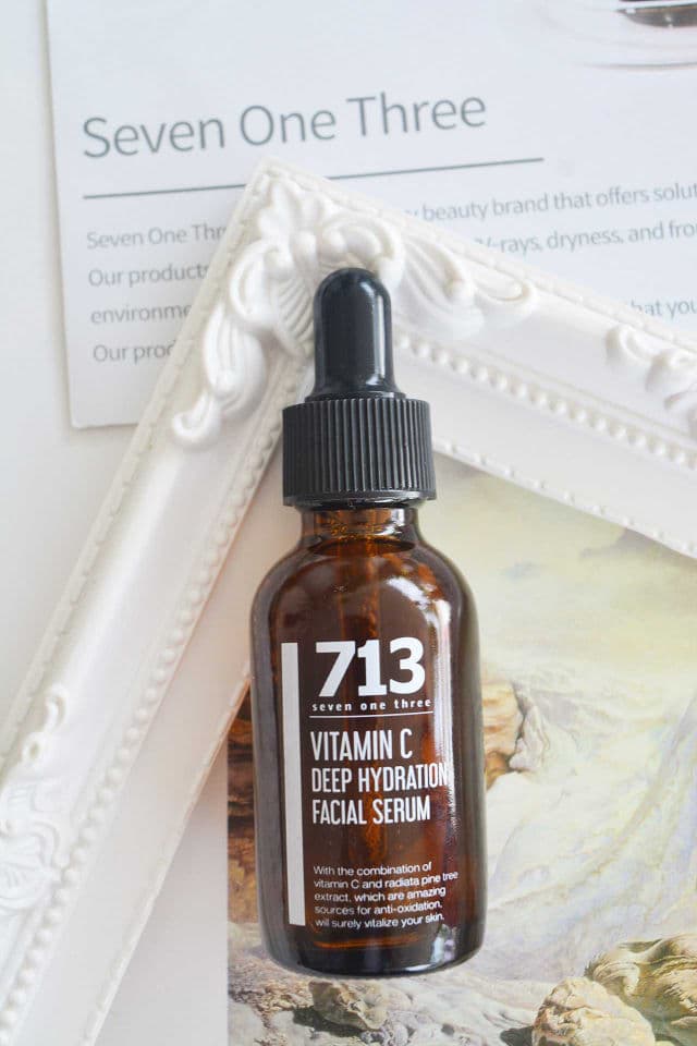713 - seven one three Vitamin C Deep Hydration Facial Serum review photo by lunabellarina